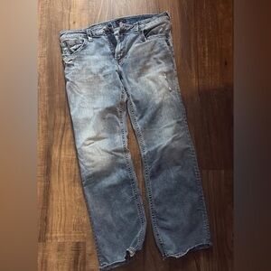 Silver Jeans Light Blue Washed Straight Leg